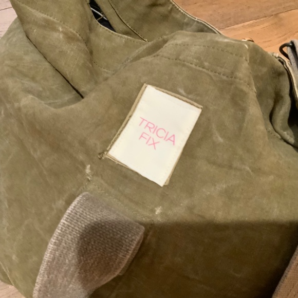 Tricia Fix Bags Tricia Fix X Free People Beaded Vintage Military